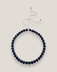 Collar base 10mm lava azul marino