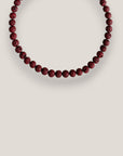 Collar Base 8mm lava granate