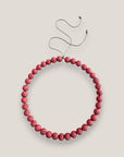 Collar base 10mm lava fucsia