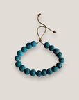 Pulsera base 8mm esponja coral verde bermuda bahía