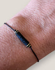 Midi bracelet me golden turtle and lava color