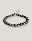 Pulsera con cuentas turquesas africanas