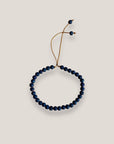 Pulsera mini base 4mm lava azul añil