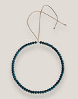 Collar mini base 6mm esponja coral verde océano
