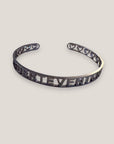 Brazalete Fuerteventura corazones acero titanio