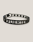 Brazalete Fuerteventura estrellas acero titanio negro