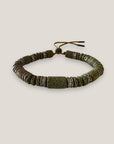 Maxi luxi silver turtle bracelet and lava color