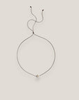 Collar minimal estrella clásica howlita natural