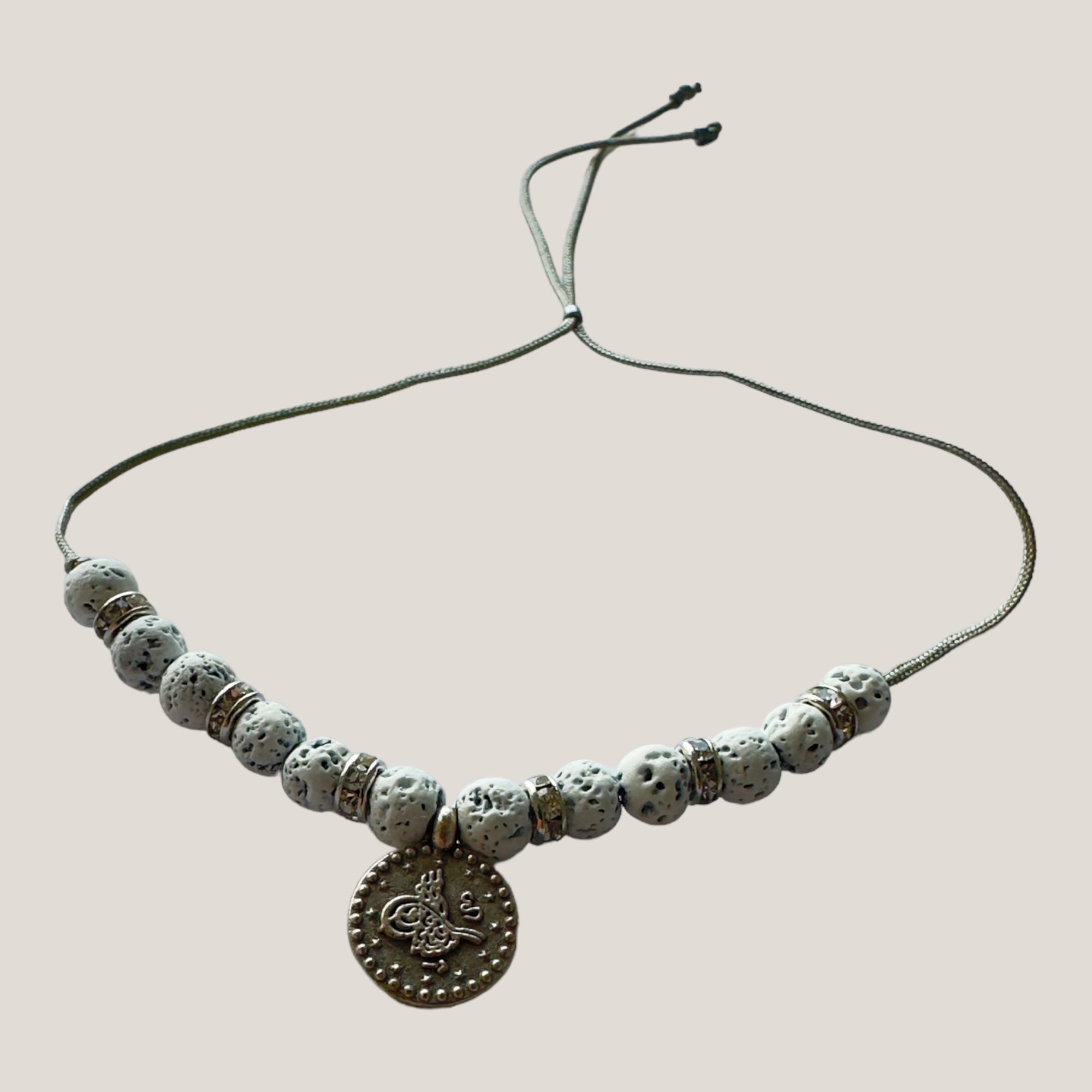 Midi bracelet me golden turtle and lava color
