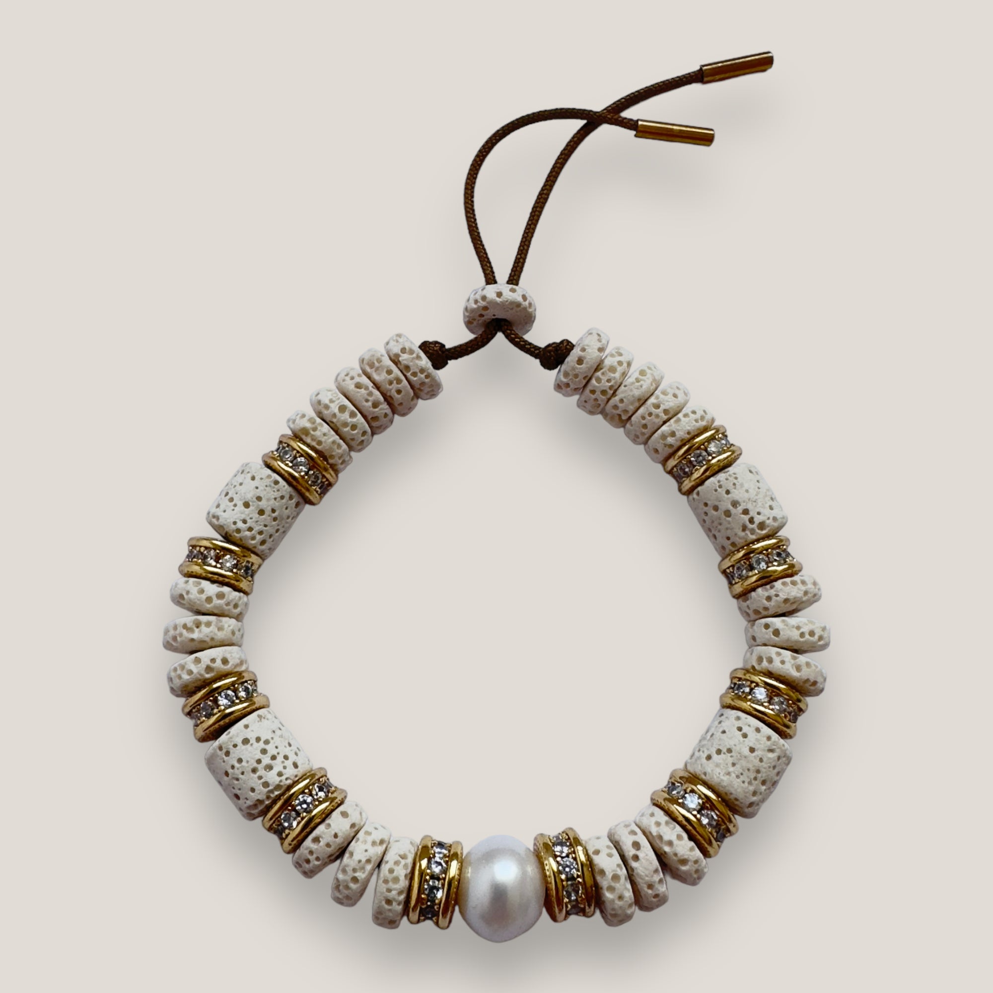 Maxi luxi silver turtle bracelet and lava color