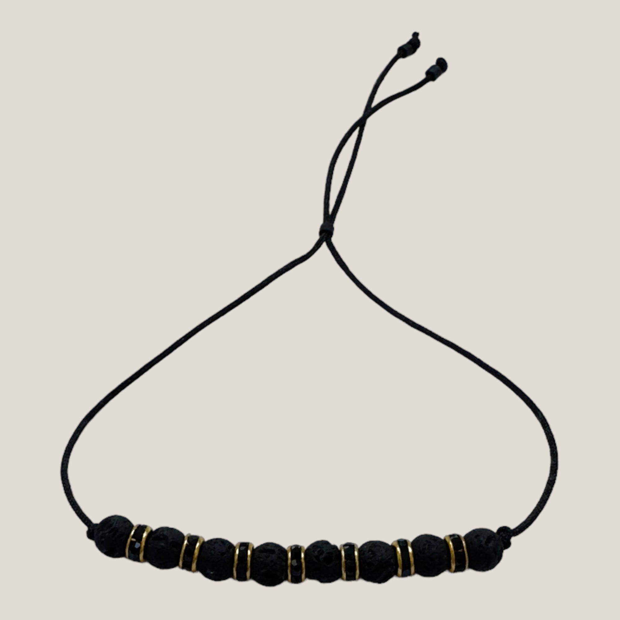 Midi bracelet me golden turtle and lava color