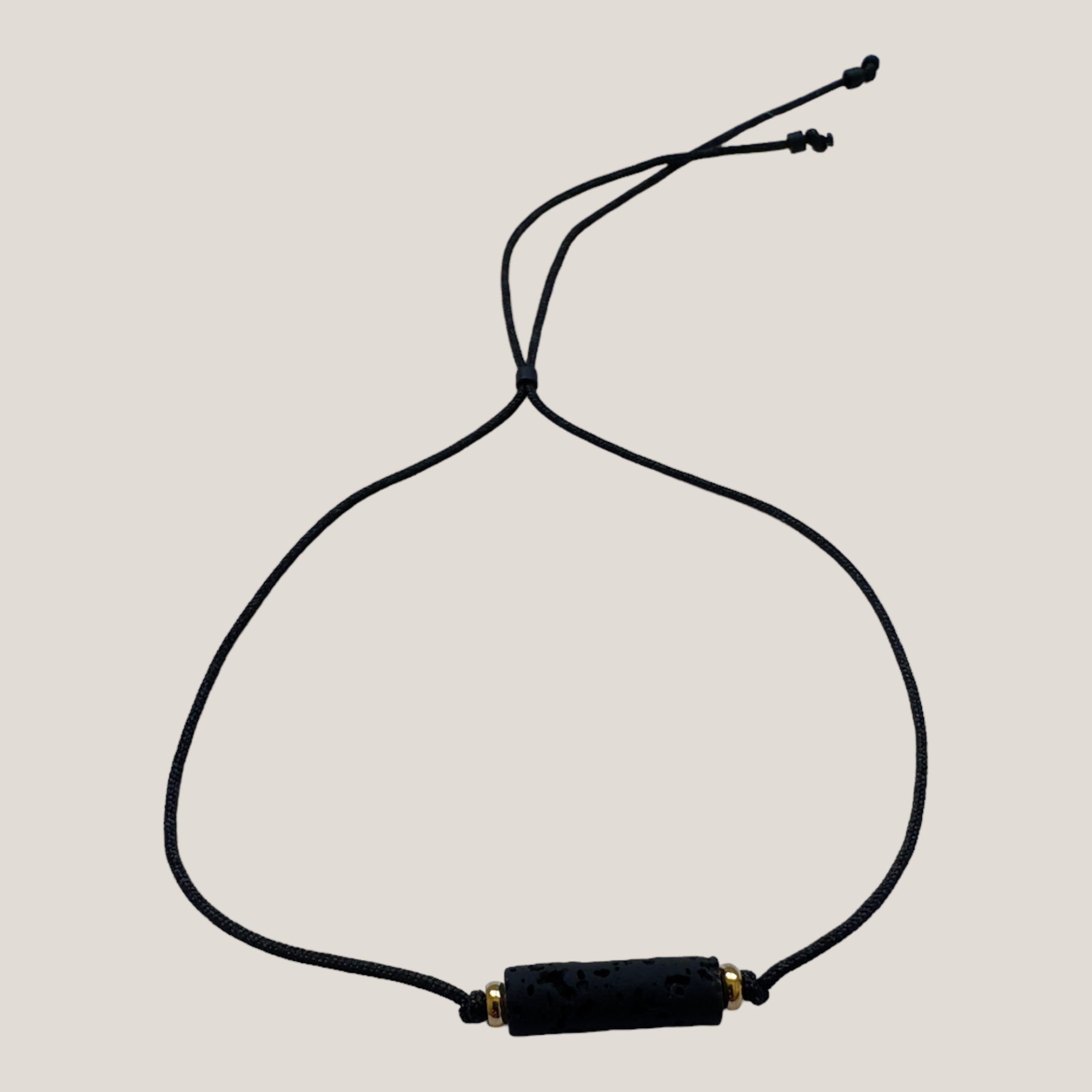 Midi bracelet me golden turtle and lava color