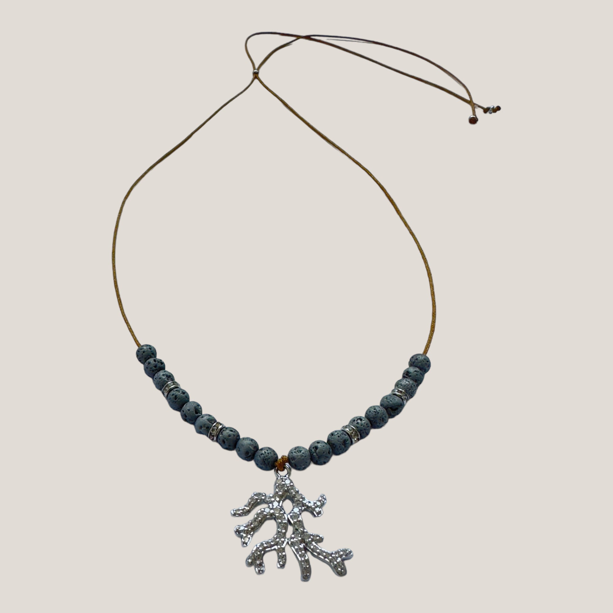 Maxi luxi silver turtle bracelet and lava color