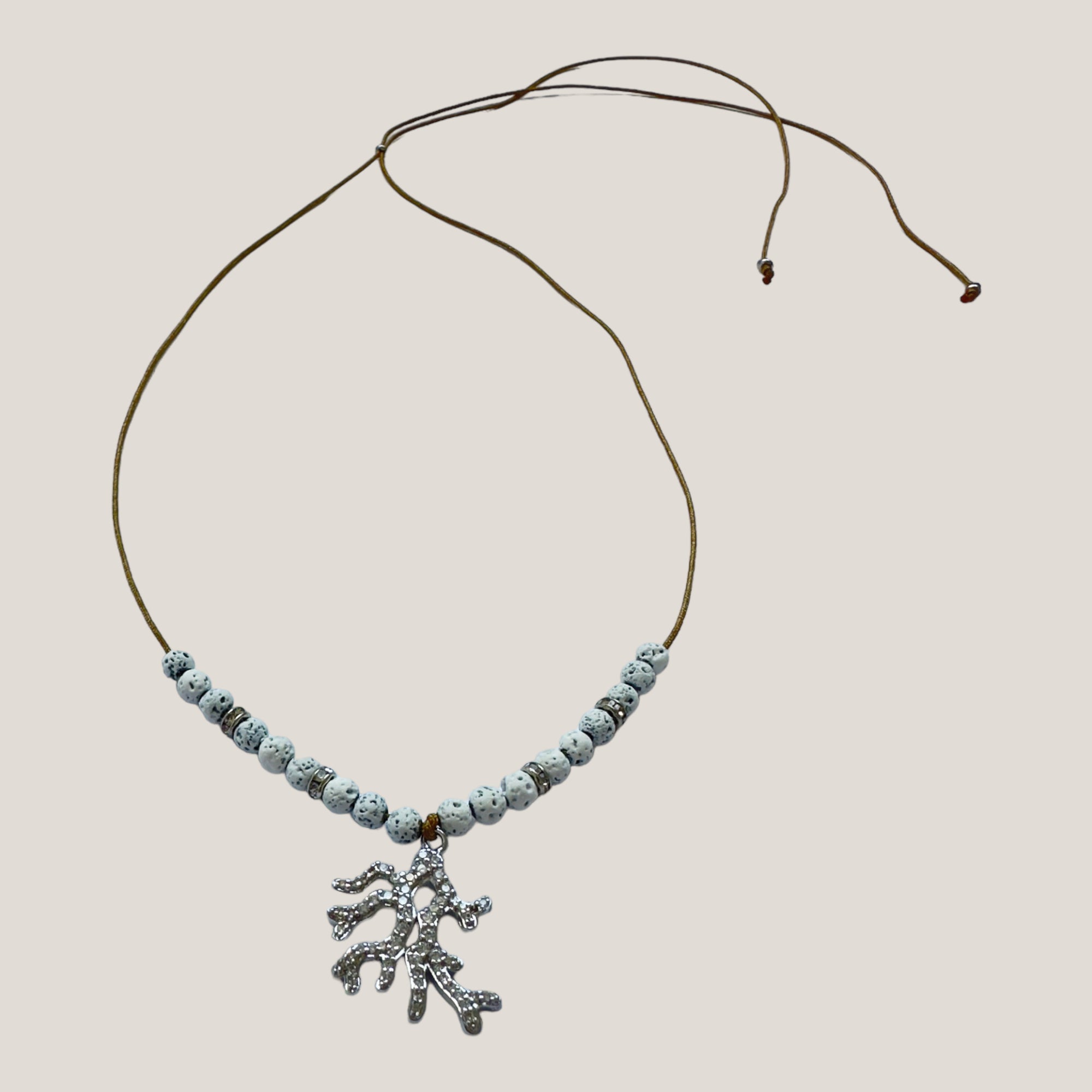Maxi luxi silver turtle bracelet and lava color
