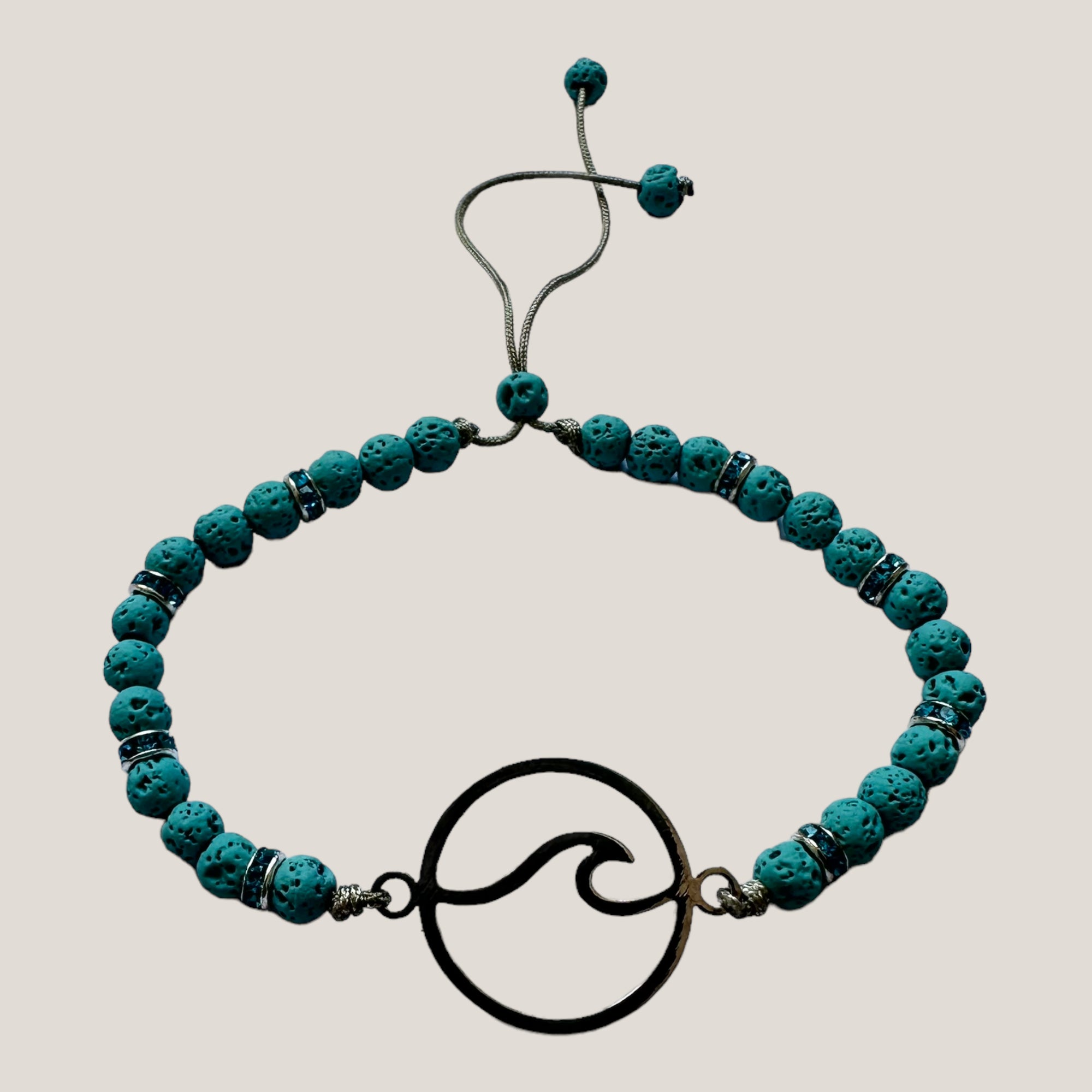 Maxi luxi bracelet golden turtle and lava color