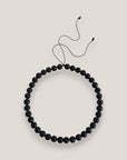 Collar base 10mm lava negra