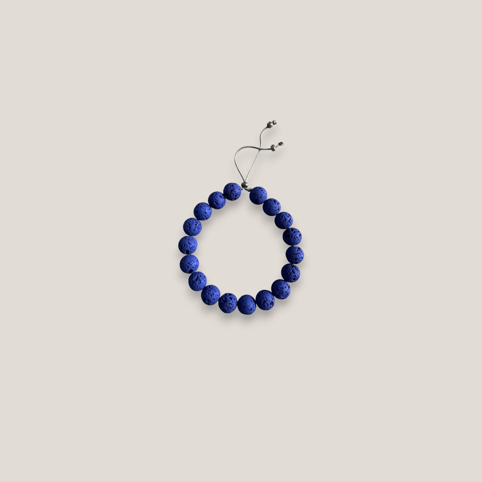 Pulsera base 10mm lava azul azulón