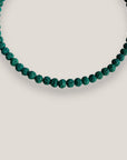 Collar mini base 6mm esponja coral verde verde pino