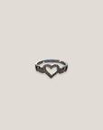 Anillo 1 corazón y 4 corazones