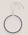 Collar mini base 4mm esponja coral azul marino