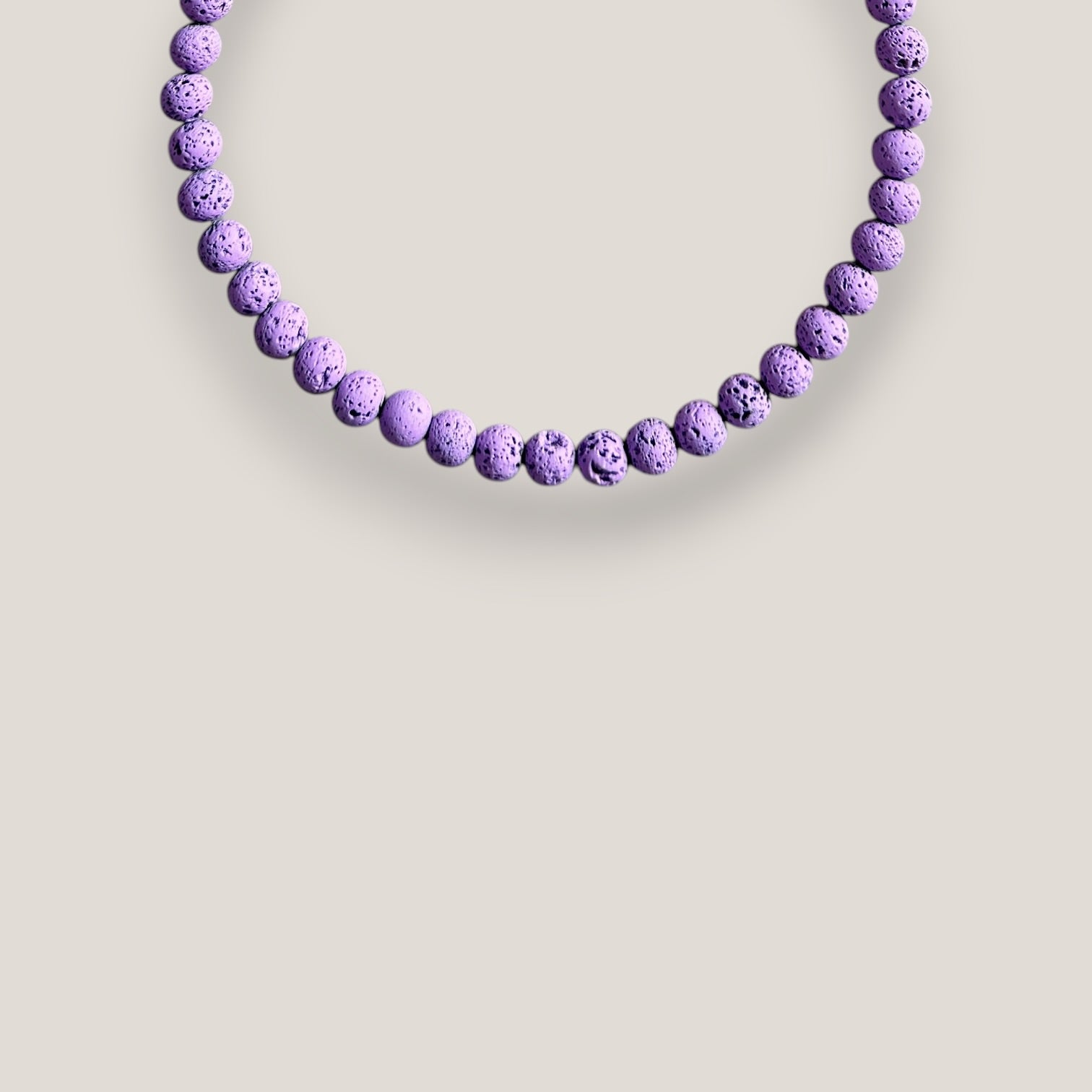Collar Base 8mm lava malva