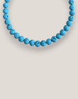 Collar base 10mm lava azul azulín