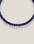 Collar mini base 6mm esponja coral azul marino