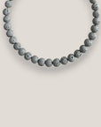Collar base 10mm lava gris claro