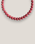 Collar base 10mm lava fucsia