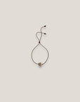 Pulsera minimal estrella clásica howlita natural
