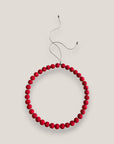 Collar base 10mm lava roja
