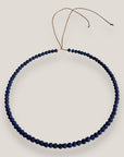 Collar mini base 4mm esponja coral azul marino