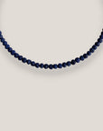Collar mini base 4mm esponja coral azul marino