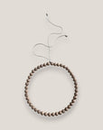 Collar Base 8mm lava marrón claro