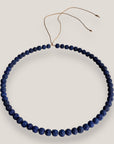 Collar mini base 6mm esponja coral azul marino