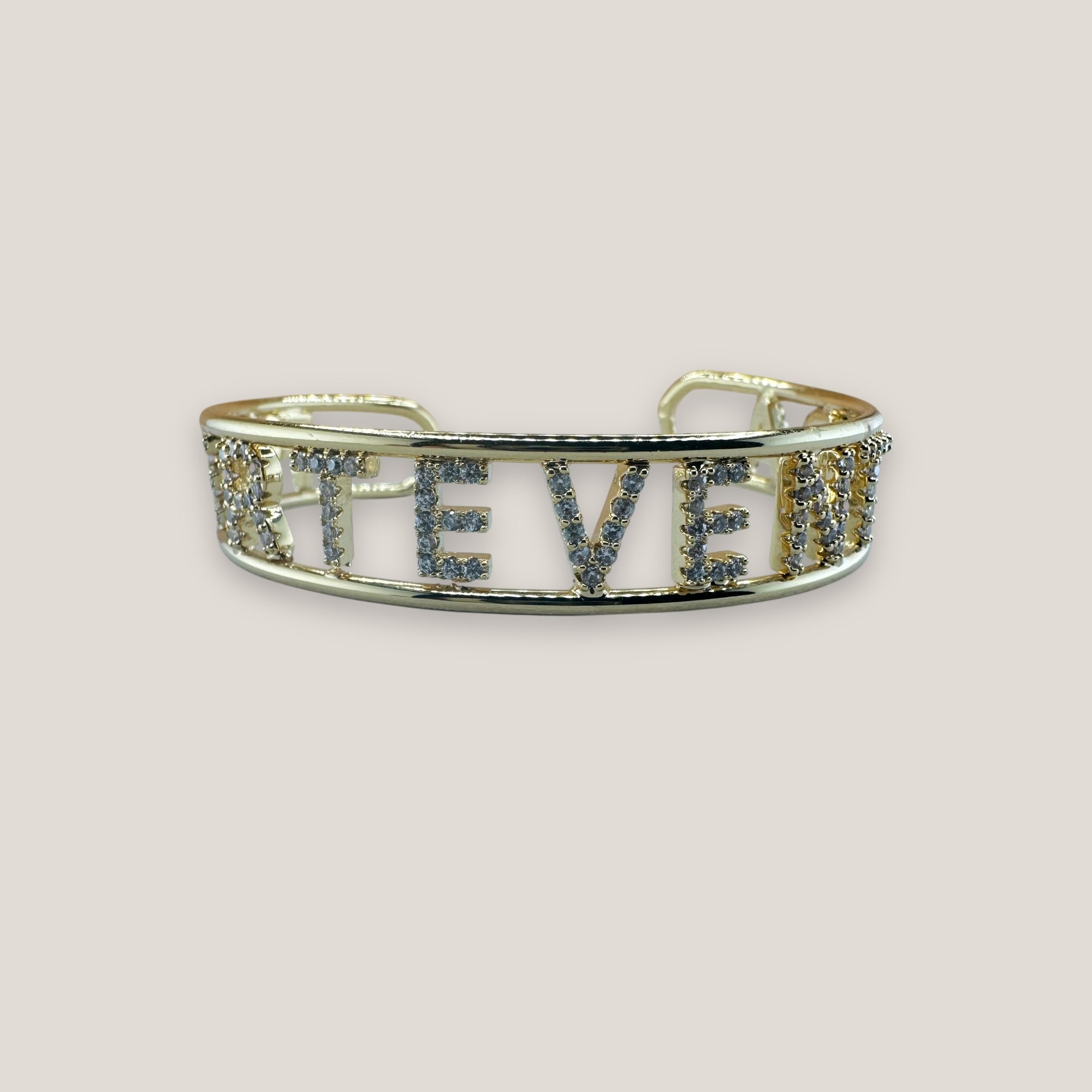 Brazalete FUERTEVENTURA circonitas baño oro 18kt