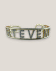 Brazalete FUERTEVENTURA circonitas baño oro 18kt
