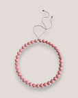 Collar base 10mm lava rosa