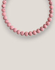Collar base 10mm lava rosa