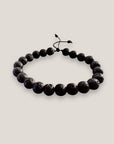 Pulsera base 8mm lava negra