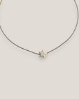 Collar minimal estrella clásica howlita natural